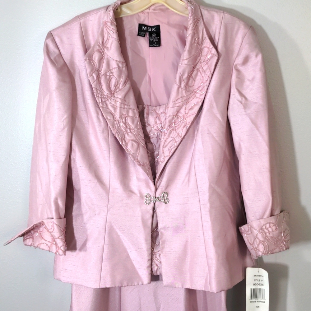 MSK Dress with Jacket - Picture 3 of 11